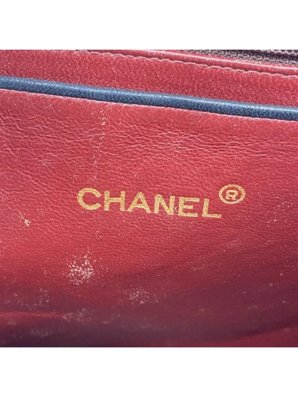 Chanel Shoulder Bag Quilted Lambskin Black Gold